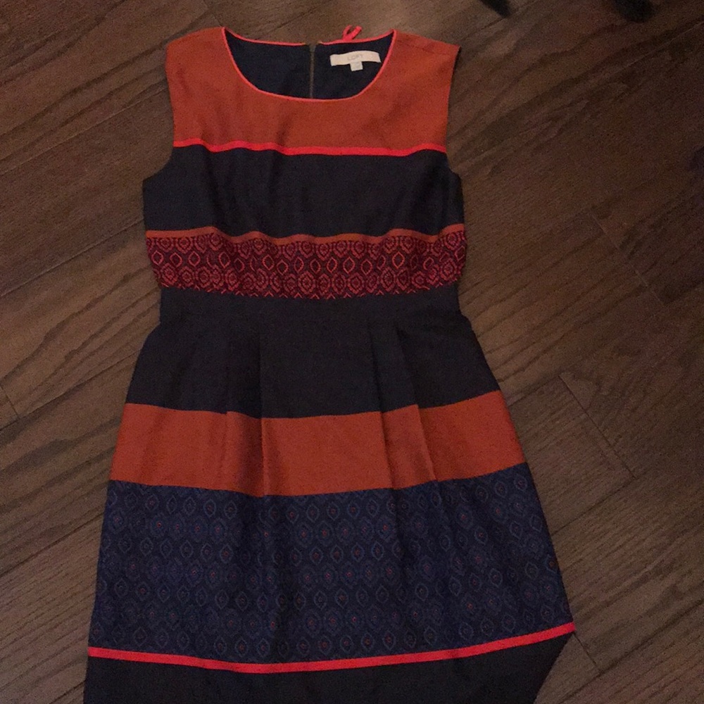Navy work dress